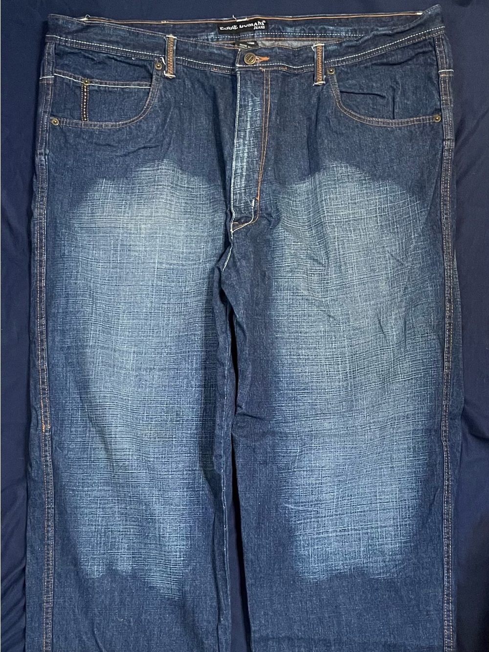 Men's Vintage Y2K Eddie Domani Baggy Denim Jeans – Size 46x30